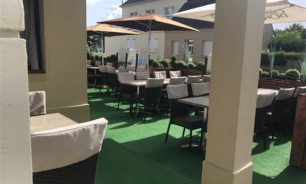 Hotel Normandie bord de mer - Hotel Quineville avec terrasse