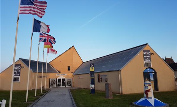 Mémorial de Quinéville près de notre hôtel à Quineville en Normandie
