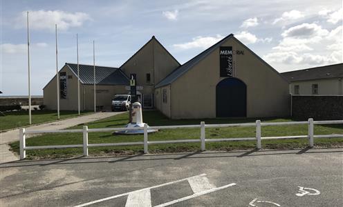 Mémorial de Quinéville près de notre hôtel à Quineville en Normandie