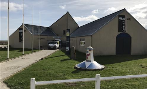 Mémorial de Quinéville près de notre hôtel à Quineville en Normandie